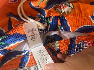 Bañador Polo Ralph Lauren Naranja Piñas