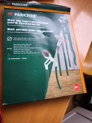 Set 3 Herramientas Fontanería PARKSIDE