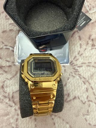 Reloj Casio G-Shock B5000 Dorado