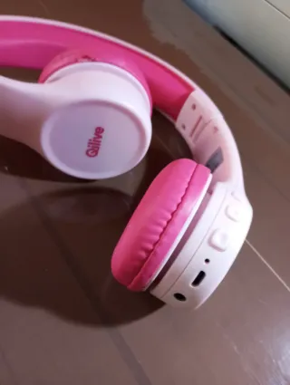 Auriculares Qlive Rosados