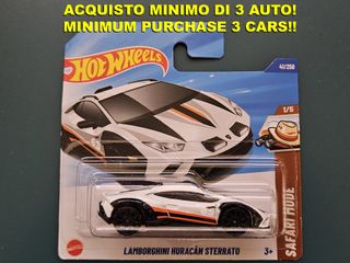 Hot Wheels Lamborghini Huracan Sterrato bianca