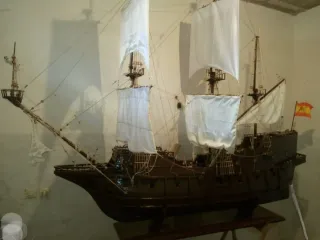 Maqueta Barco Madera Velero Español
