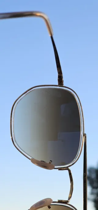 Gafas de Sol Ray-Ban Dorado y Marrón