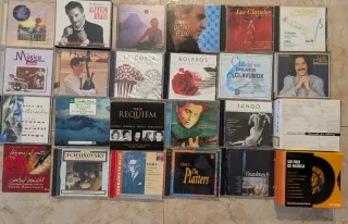 Lote 68 CDs Música + 17 DVDs Películas Haz oferta