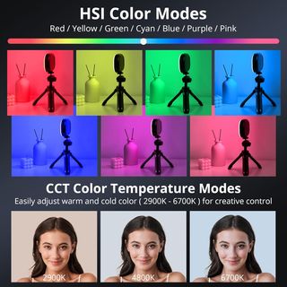 Luz de Video LED RGB