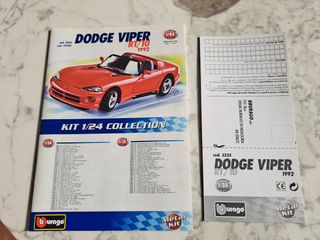Modellino Dodge Viper RT/10 1992 Burago