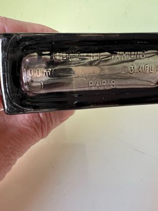 Botella de colonia vacía L J