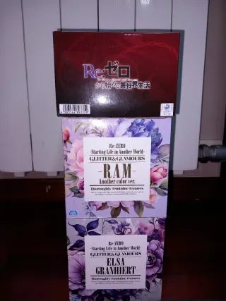 Oferta Figuras Banpresto Re:Zero Rem, Ram y Elsa