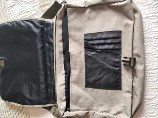 Funda ordenador portátil gris/verde militar