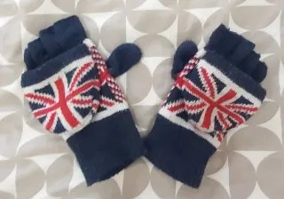 Falda plisada negra talla única