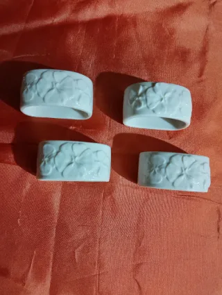 4 argolas de guardanapos