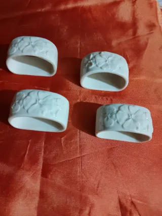 4 argolas de guardanapos