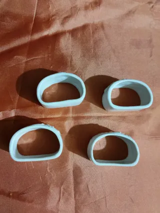 4 argolas de guardanapos