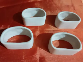 4 argolas de guardanapos