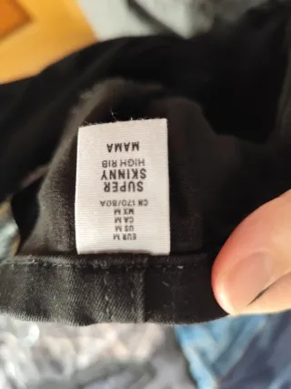 Pantalón premamá negro