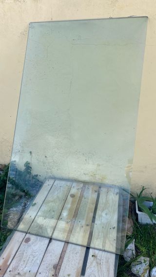 Cristal para mesa de escritorio.