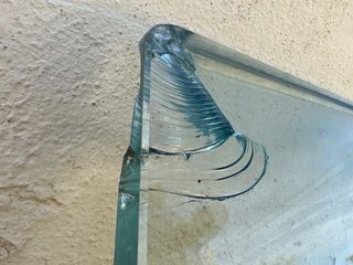 Cristal para mesa de escritorio.