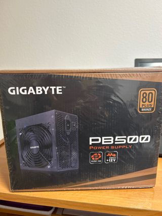 Fuente de Alimentación Gigabyte PB500 500W 80+ Bro