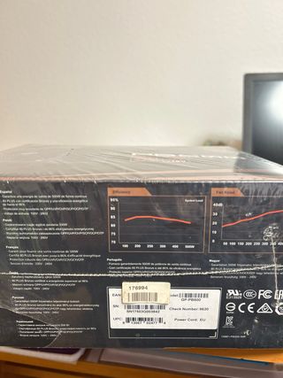 Fuente de Alimentación Gigabyte PB500 500W 80+ Bro