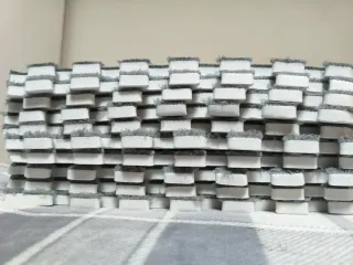 10 Piezas Tatami Puzzle Gris 30x30cm