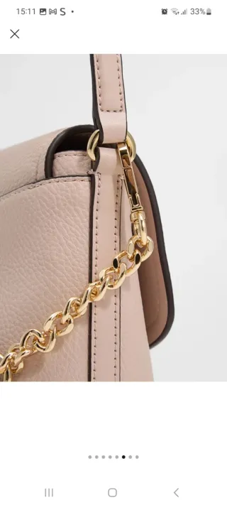 Borsa Michael Kors Rosa e Oro