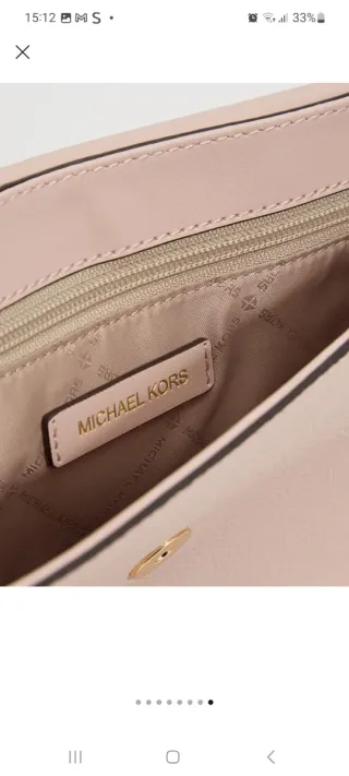 Borsa Michael Kors Rosa e Oro