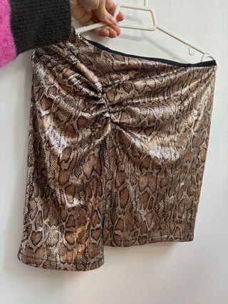 Falda Zara lentejuelas S