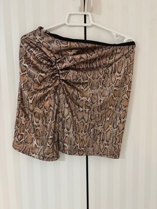 Falda Zara lentejuelas S