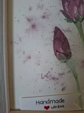 Dipinto ad acquerello fiori