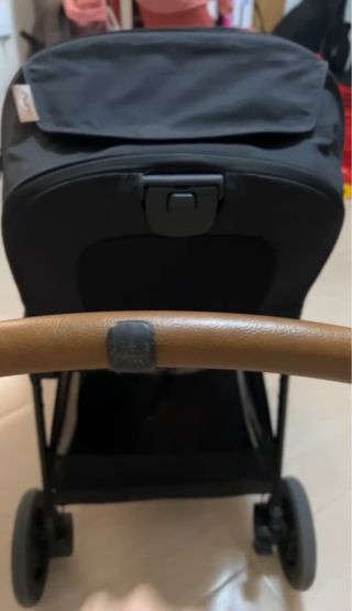 Carrito Nuna Triv Negro + Capazo