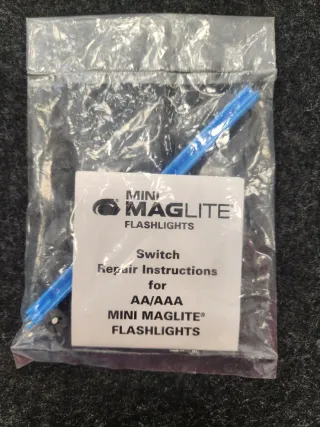 Kit reparación mini Maglite AA/AAA