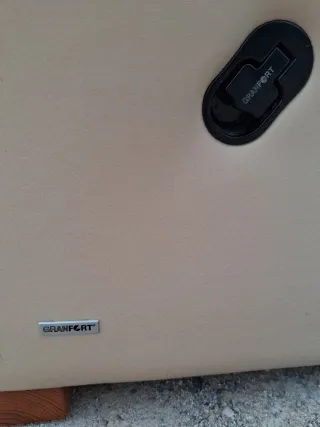 Sofás de piel beige 2 y 3 plazas