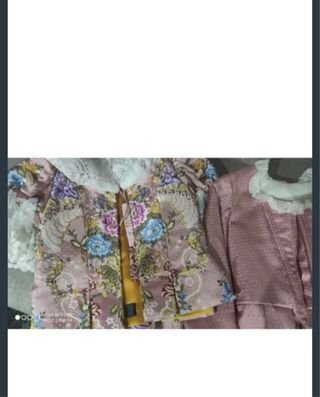 Traje de Fallera con 2 Corpiños