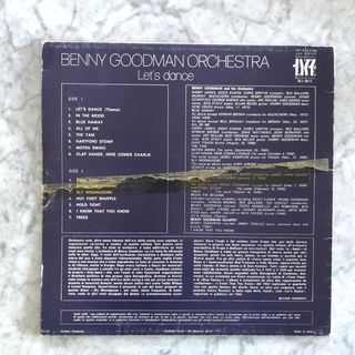 LP Benny Goodman Orchestra Let’s dance