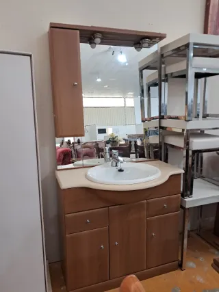 Mueble de baño con lavabo completo