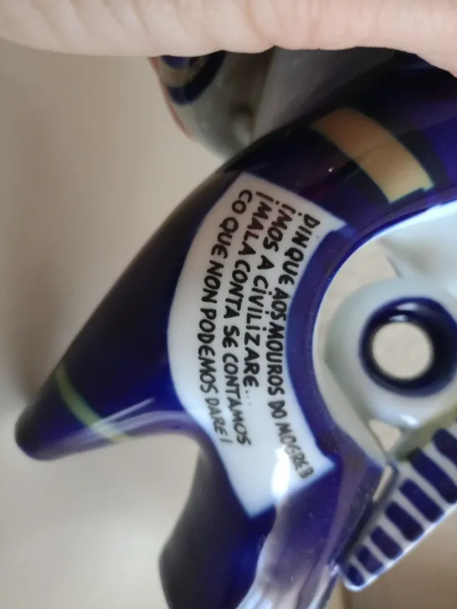 Figura colección Sargadelos