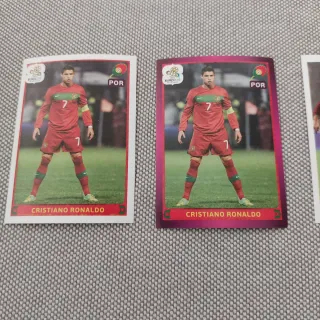 3 figurine Panini Cristiano Ronaldo