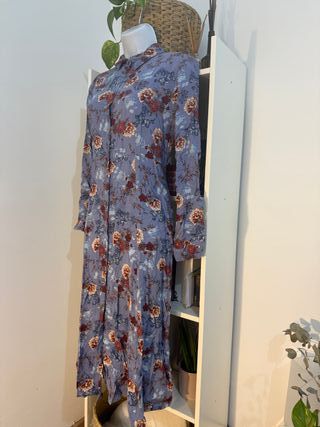 Vestido estampado floral Southern Cotton Talla M