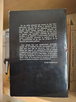 Memorias del KAS. 1975-1978. Natxo Arregi