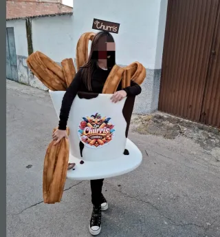 Disfraz Taza Chocolate con Churros