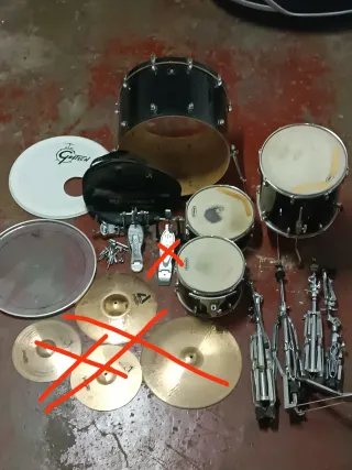 Batería Gretsch Catalina Club Rock 24