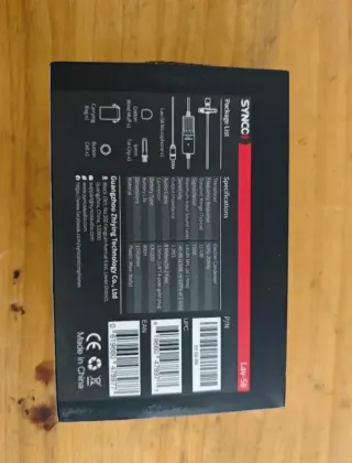 Micrófono Lavalier SYNCO Lav-S8 Omnidireccional