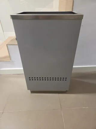 Paragüero metálico gris