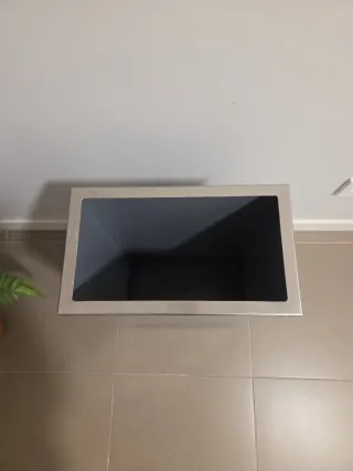 Paragüero metálico gris