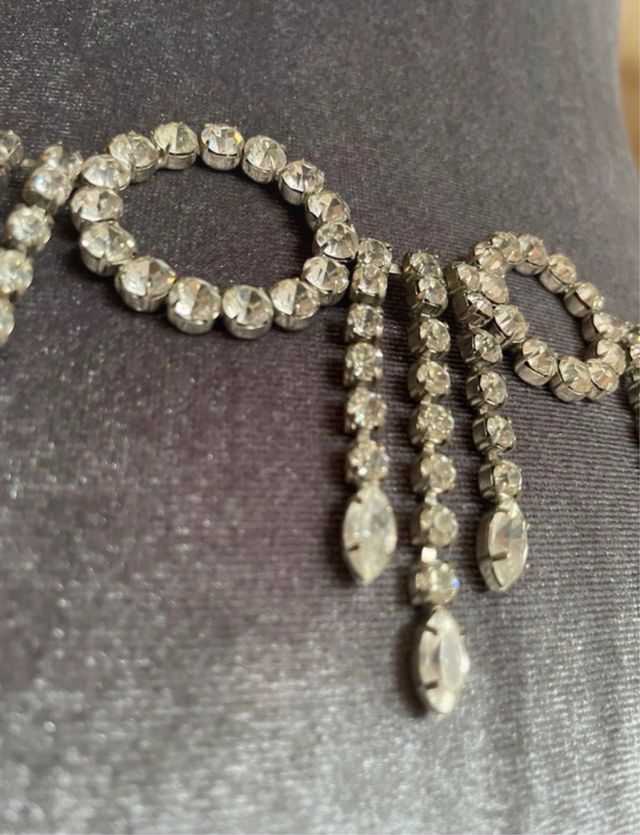 Cinturón joya estilo años 70