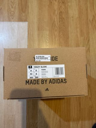 Adidas Yeezy Slide Flax Marrones