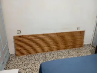 Cabecero de cama de madera Ikea