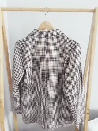 Blazers cuadros mujer