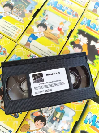 Colección VHS Marco (15 cintas)