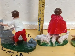 Pastori presepe in plastica